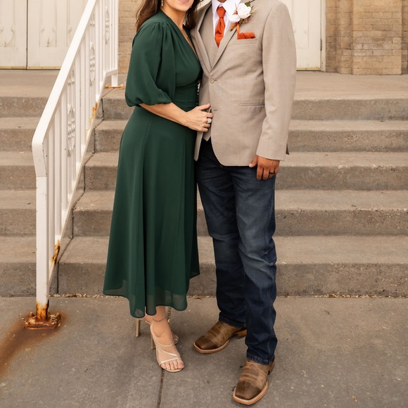 Lulu’s Ferrara Gold High Heel Sandals sz 7-1/2 - Picture 4 of 10